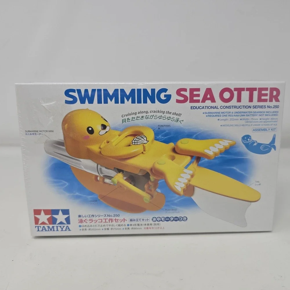 Tamiya Fun craft series No.250 Swimming sea otter craft set 70250 molded color